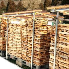 広葉樹乾燥薪【120サイズ×10箱】