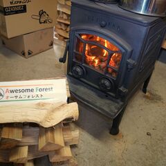 広葉樹乾燥薪【120サイズ×10箱】