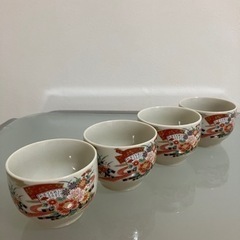 九谷焼 湯呑茶碗4個