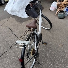 ギア付き普通の自転車