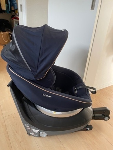 コンビ ISOFIX 回転式チャイルドシート クルムーヴ ロング R129 ブルー 