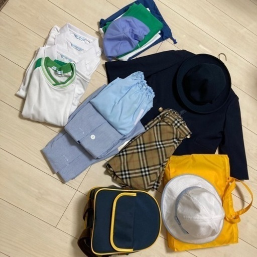 守山幼稚園　入園制服セット一式　女の子