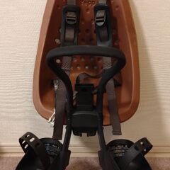 【定価の半額】前乗せチャイルドシートYepp Mini +レインカバーsorayu