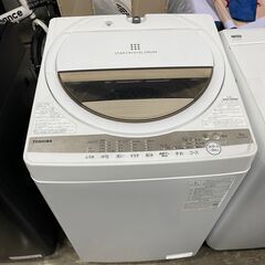 東芝 全自動洗濯機 6kg グランホワイト AW-6GM1(W)...