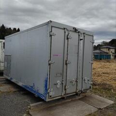 【印西市】ダブル観音扉 保冷コンテナ (No.Y-207) 長さ約626cm×幅230cm×高さ225cm (株)トラストカーゴ 印西市】ダブル観音扉 保冷コンテナ (No.Y-207) 長さ約626cm×幅230cm