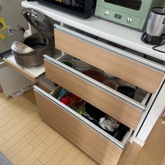 杉山 3面レンジボード 食器棚