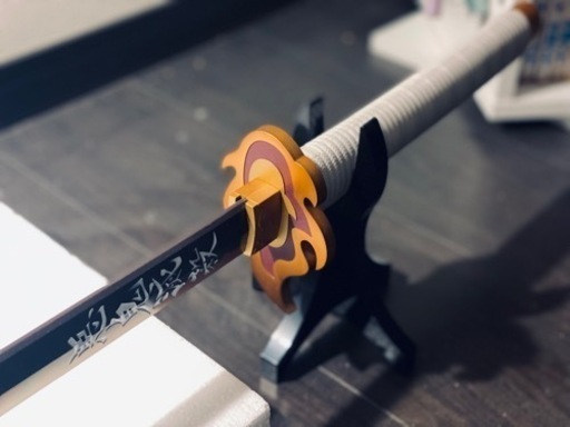煉獄さん日輪刀＋鬼滅の刃ハッピーセット