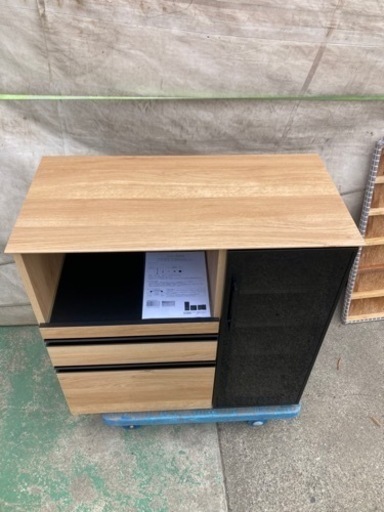 【美品】古賀家具 sandサンド  キッチンカウンター 横幅約90cm
