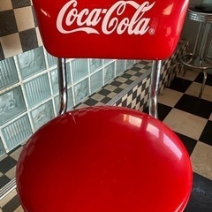 V-Back Bar-Stool  コカコーラ アメリカン Vバックバースツール