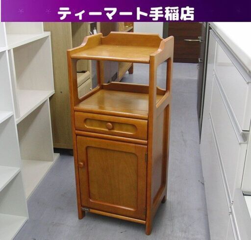 カリモク 電話台 幅35cm FAX台 収納家具 karimoku 札幌 手稲