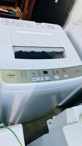 洗濯機(全自動 ～6.0kg) アクア AQW-S6M 一人暮らし向け 全自動洗濯機 アクア AQUA 全自動洗濯機 洗濯6.0kg