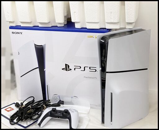 美品 PS5 Slim CFI-2000A01 プレイステーション5 プレステ5 ディスクドライブ搭載モデル