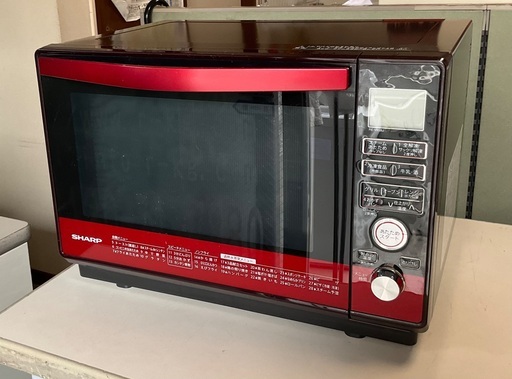 【RKG-188】特価！シャープ/簡易スチームオーブンレンジ/RE-V85BJ-R/中古品/2019年製
