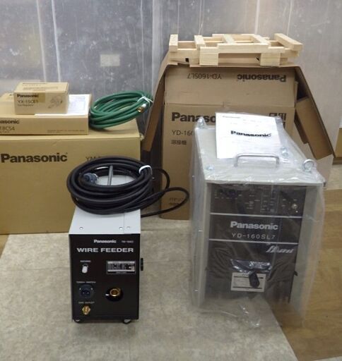 【引取限定】未使用 Panasonic CO2/MAG 半自動溶接機 ミニ160 軟鋼用 YM-160SL7 (YD-160SL7+YW-16AE2+他) 【ハンズクラフト八幡西店】
