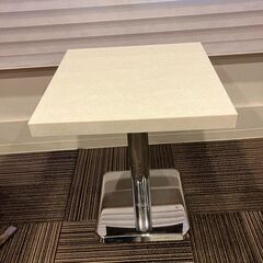 大理石柄テーブル 四角形 コンパクトサイズ  コーヒーテーブル