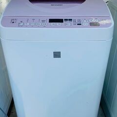 シャープ　縦型洗濯乾燥機　ES-T5E3　5.5kg　 2016