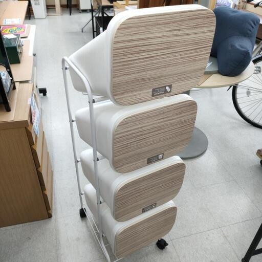 4段ダストBOX リス 分別ゴミ箱