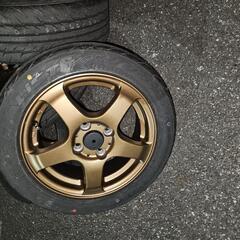 ファイナリスト14インチ 5.5j+45 4H 100 ファイナリスト595 165/55R14美