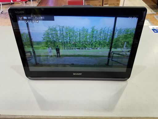✨安心の動作保証付✨SHARP 2018年製 2T-16AP ポータブルテレビ 【愛市IT008332-104】