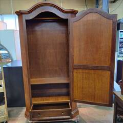 【愛品倶楽部柏店】木象嵌細工 クローゼット クラシカル様式 鍵付き