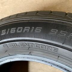 DUNLOP LE MANS V+ SILENT CORE 215/60R16 95H 中古タイヤ×4本セット