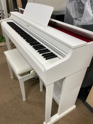 2021年製　美品❗️カシオ CASIO AP-470 WE ホワイトウッド調 電子ピアノ