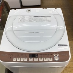 #B-3【ご来店頂ける方限定】SHARPの7、0Kg洗濯機です