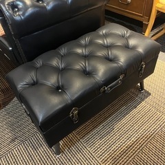 チェスターフィールド 収納付きスツール ベンチ オットマン 収納