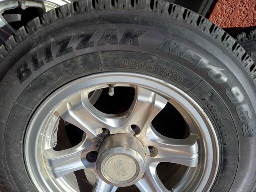 BRIDGESTONE（ブリヂストン） 【スタッドレス単品1本価格】185/80R15 