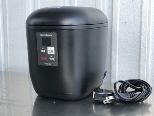 E168◇コイズミ◇炊飯器◇1.5合炊き◇2018年製◇コンパクト◇ライスクッカーミニ◇KSC-1550