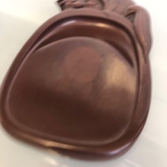 紅渓石硯/木箱付属/文具/硯/書道道具/ブラウン/猿/だるまさん