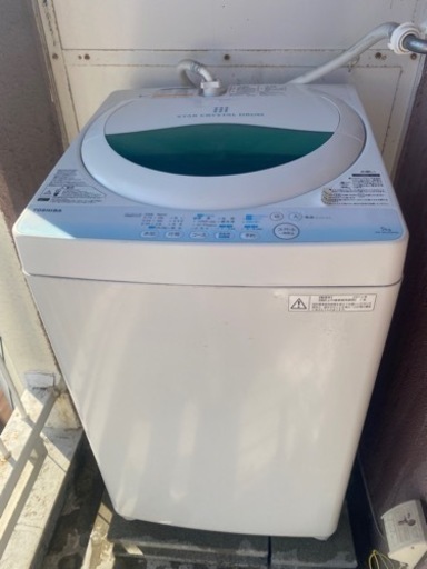 津芝(TOSHIBA) 洗濯機　5kg