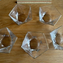 ガラス小鉢5つセット