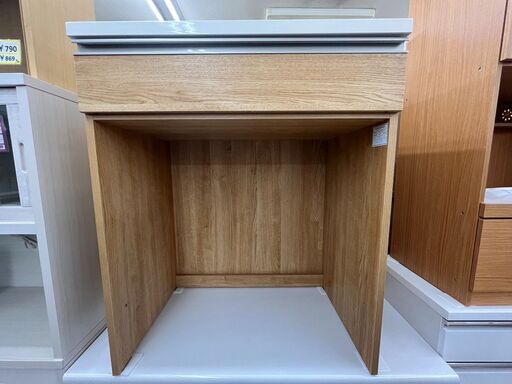 3/30 値下げ人気のニトリキッチンカウンター NITORI リガーレ 食器棚492