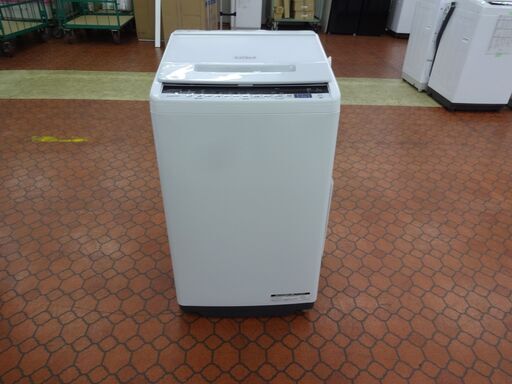 ID 168855  洗濯機7K　日立　２０２０年　BW-V70E