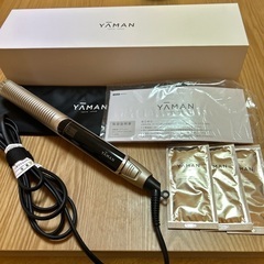 新品同様！YA-MAN YJHB0N GOLD ゴールド ヘアアイロン