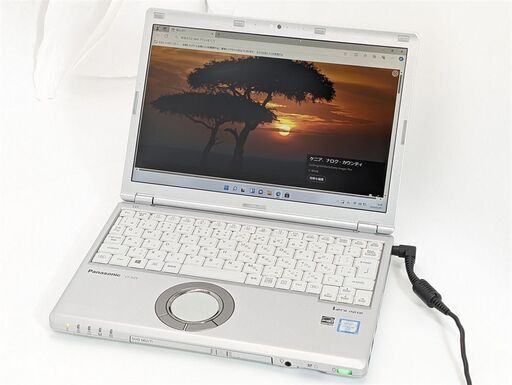 衝撃価格 新品高速SSD256GB 中古良品 ノートパソコン 12.1型 Panasonic CF-SZ5ADLKS 第6世代Core i5 無線 Windows11 Office済み 保証付き