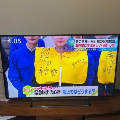 【取引成立済み】50インチ ４Ｋ対応液晶テレビ　レグザ　50z10x