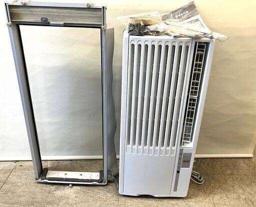 【札幌市内配送可】ハイアール/Haier 窓用ルームエアコン JA-18U 鉄筋7~8畳用 木造4.5~5畳 2020年製 動作良好