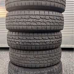 ダンロップ　グラントレックAT5 215/70R16 5本 1本...