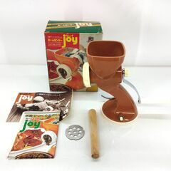 未使用品？ 昭和レトロ ミンサー ホームミンサーJOY ひき肉作...