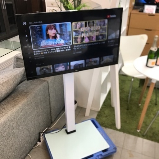 ⭐︎6ヶ月保証⭐︎TCL 32インチ2kスマートテレビ　TVスタンドセット