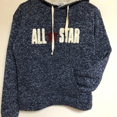 [取引決定]CONVERSEパーカー(ニット) Lサイズ 内側ボ...