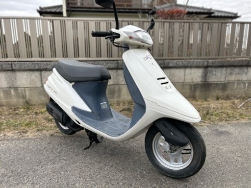 AF24スタンドアップタクト快速2スト☆キャブレーターオーバーホール快調！バッテリー・プラグ・負圧コックなど新品
