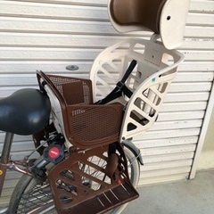 自転車用の補助椅子