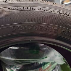 バリ溝225/55R18夏タイヤ