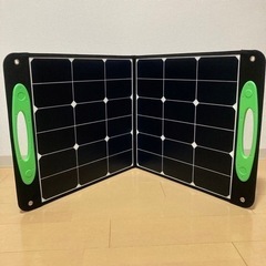ソーラーパネル 100W 太陽光発電 アウトドア キャンプ 防災 節電