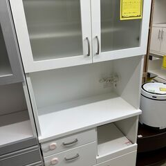 ジモティ来店特価!!　　食器棚　ニトリ　ホワイト　　J-0205