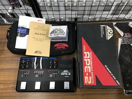 エフェクター、PA機器 ARiA APE-2 PROGRAMMABLE EFFECTS