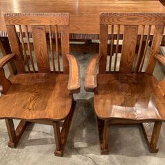 ✨🔔セール中商品！🔔✨天然木  ダイニングテーブルセット イスｘ4 ベンチｘ1